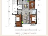 春晓兰亭_3室2厅1卫 建面120平米