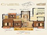 金辉城_4室2厅2卫 建面133平米