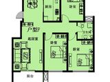 龙耀锦都_3室2厅1卫 建面115平米