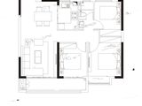 金田时代城_3室2厅1卫 建面97平米