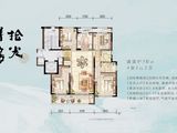 奥克斯繁花里_4室2厅2卫 建面128平米