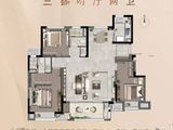 弘阳建都时光樾_3室2厅2卫 建面118平米