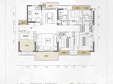 融创云水观璟花园_3室2厅2卫 建面115平米