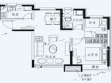恒大国际温泉小镇_2室2厅1卫 建面78平米