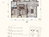 印象新城万象云玺_4室2厅2卫 建面136平米