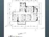 华润置地昆仑御_4室2厅2卫 建面144平米