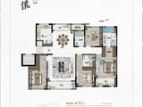 蓝城明庐_4室2厅3卫 建面183平米