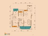 奥莱祥生府_3室2厅2卫 建面135平米