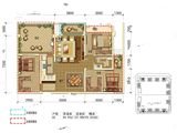 乐基国际社区_3室2厅1卫 建面84平米