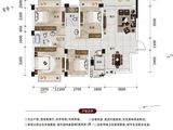 碧园南溪新城_4室2厅2卫 建面106平米
