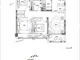 中建梅溪上郡_3室2厅1卫 建面86平米