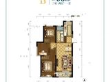 亿达云山墅_3室2厅1卫 建面96平米