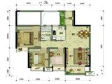 东方骏园_3室2厅2卫 建面89平米