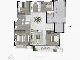 融信招商兴望轩_4室2厅2卫 建面118平米