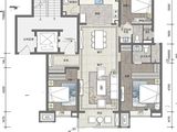 万科君望_3室2厅2卫 建面141平米