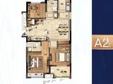 鸿翔龙悦湾_3室2厅2卫 建面88平米