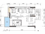 珠江愉景豪庭_2室2厅1卫 建面74平米