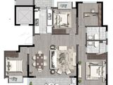 德信望澜庭_4室2厅2卫 建面139平米