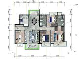 美的招商东樾蜜越_4室2厅2卫 建面115平米