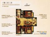 雍锦园_3室2厅2卫 建面89平米
