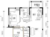 璧山斗十千溯园_2室2厅1卫 建面92平米