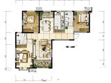 保利拉菲公馆_3室2厅2卫 建面117平米