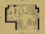 大连中心_2室2厅2卫 建面140平米
