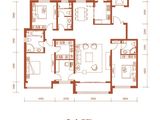 北京城建胜茂傲山_4室2厅3卫 建面213平米