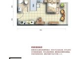 银座中心领寓_1室0厅1卫 建面40平米