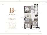 龙湖春江天境_3室2厅2卫 建面113平米