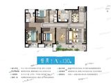 江湾四季_4室2厅2卫 建面130平米