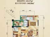 四季公馆_3室2厅2卫 建面123平米