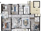 宝龙华府_4室2厅3卫 建面166平米