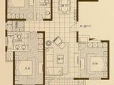 海湾壹号_3室2厅2卫 建面148平米