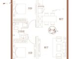 新松未来ONE_2室2厅1卫 建面89平米