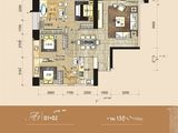 君临海域_3室2厅2卫 建面130平米