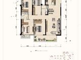 建发央玺_4室2厅2卫 建面129平米