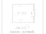 名苑商街_3-0-101商铺户型 建面68平米