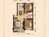 东北师大状元府邸_2室2厅1卫 建面88平米