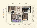 大宁府二期_3室2厅2卫 建面125平米