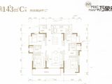 万象府_4室2厅2卫 建面143平米