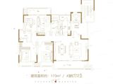 建业江山赋_4室2厅2卫 建面173平米