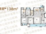 绿地樾丽云庭_4室2厅2卫 建面138平米