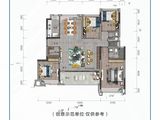 中海十里观澜_4室2厅2卫 建面129平米