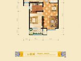 常山荣盛华府_2室2厅1卫 建面86平米