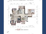 荣和五象院子_4室2厅2卫 建面98平米