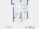 大唐三木印象西湖_3室2厅2卫 建面89平米