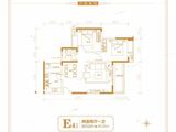 宇信凯旋城_2室2厅1卫 建面84平米