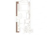 中海铂悦公馆_2#36㎡户型 建面36平米