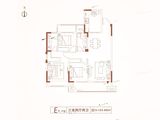 长河东岸_3室2厅2卫 建面124平米